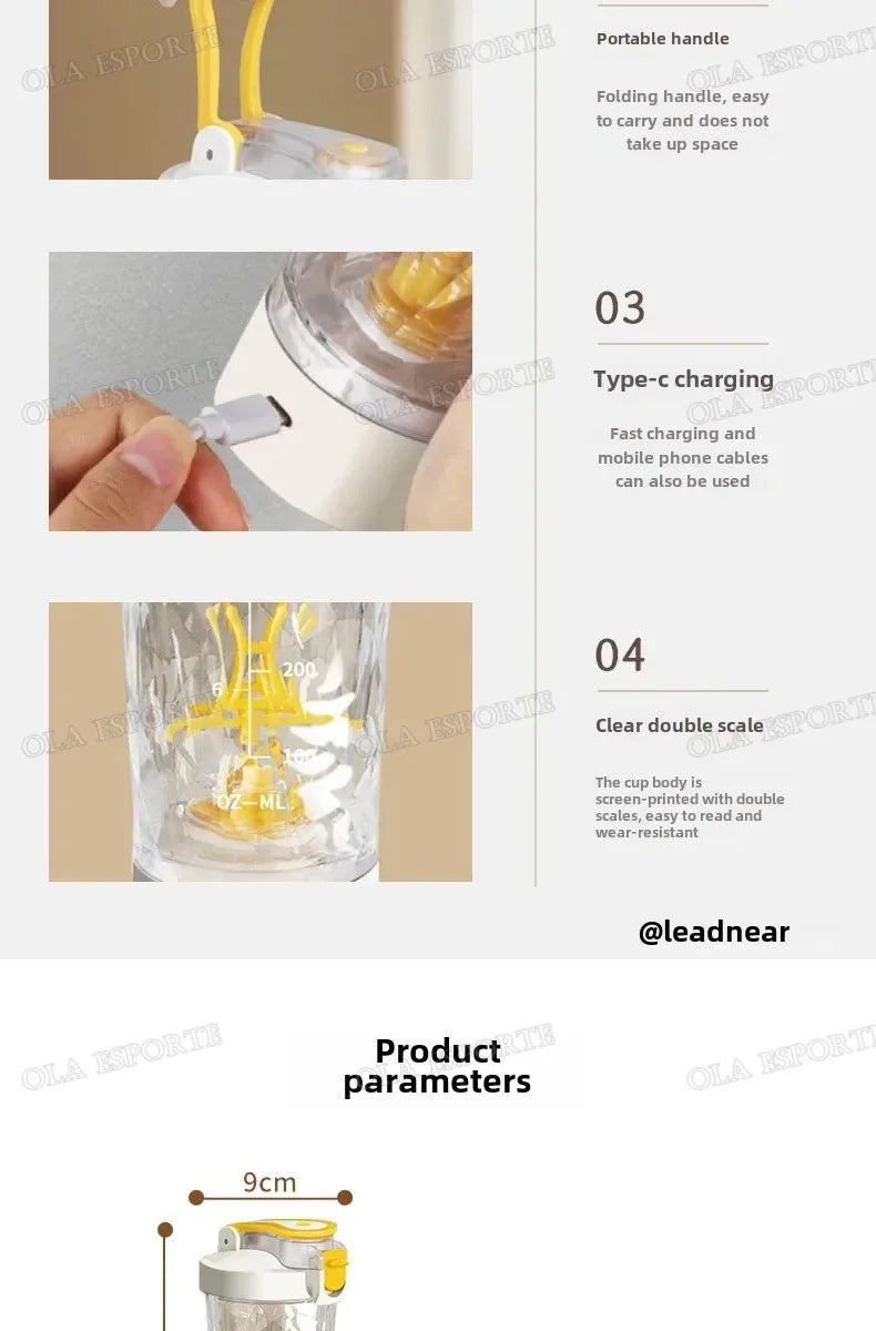 Automatic Shaker Bottle