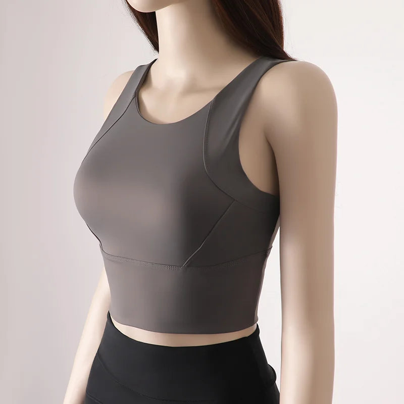Sport Fixed Chest Pad Bra
