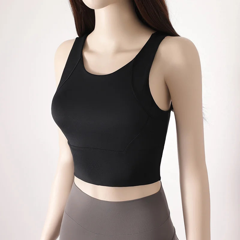 Sport Fixed Chest Pad Bra