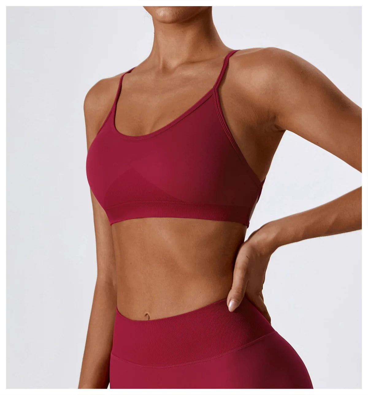 Cross Strap Sports Bra
