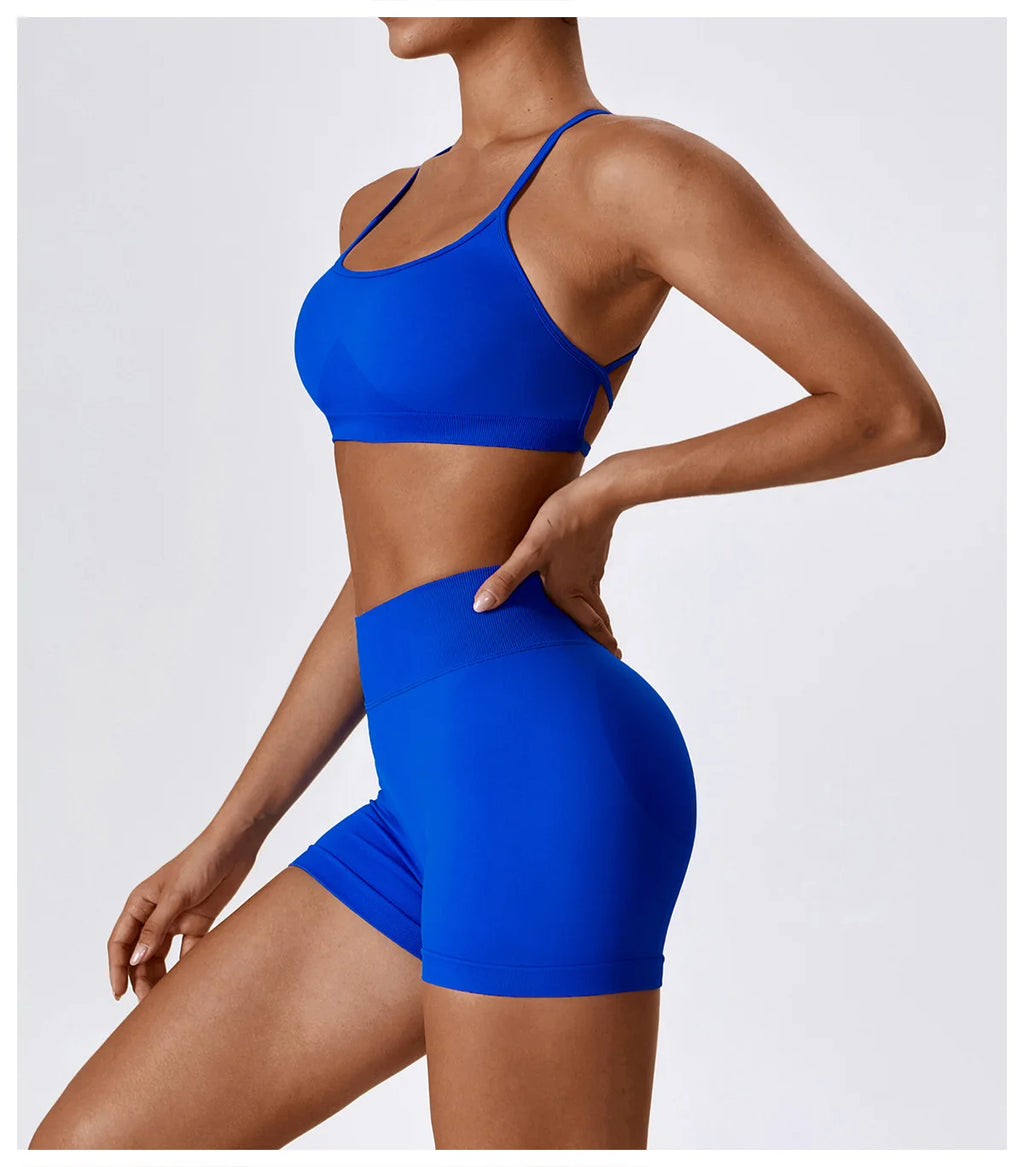 Cross Strap Sports Bra