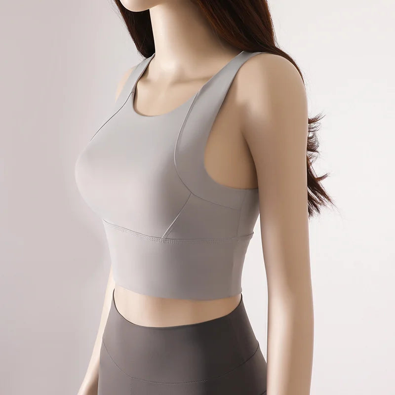 Sport Fixed Chest Pad Bra