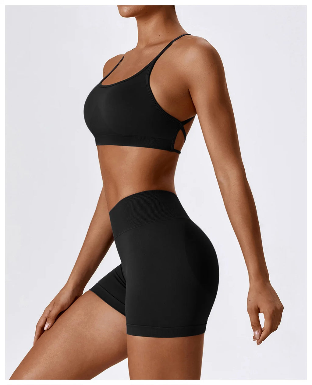 Cross Strap Sports Bra