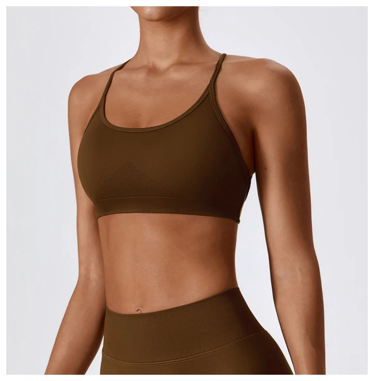 Cross Strap Sports Bra