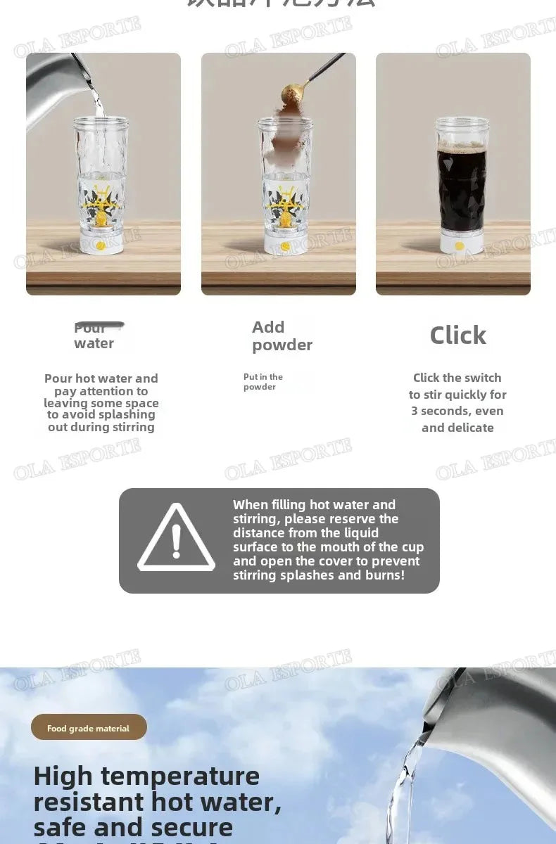 Automatic Shaker Bottle