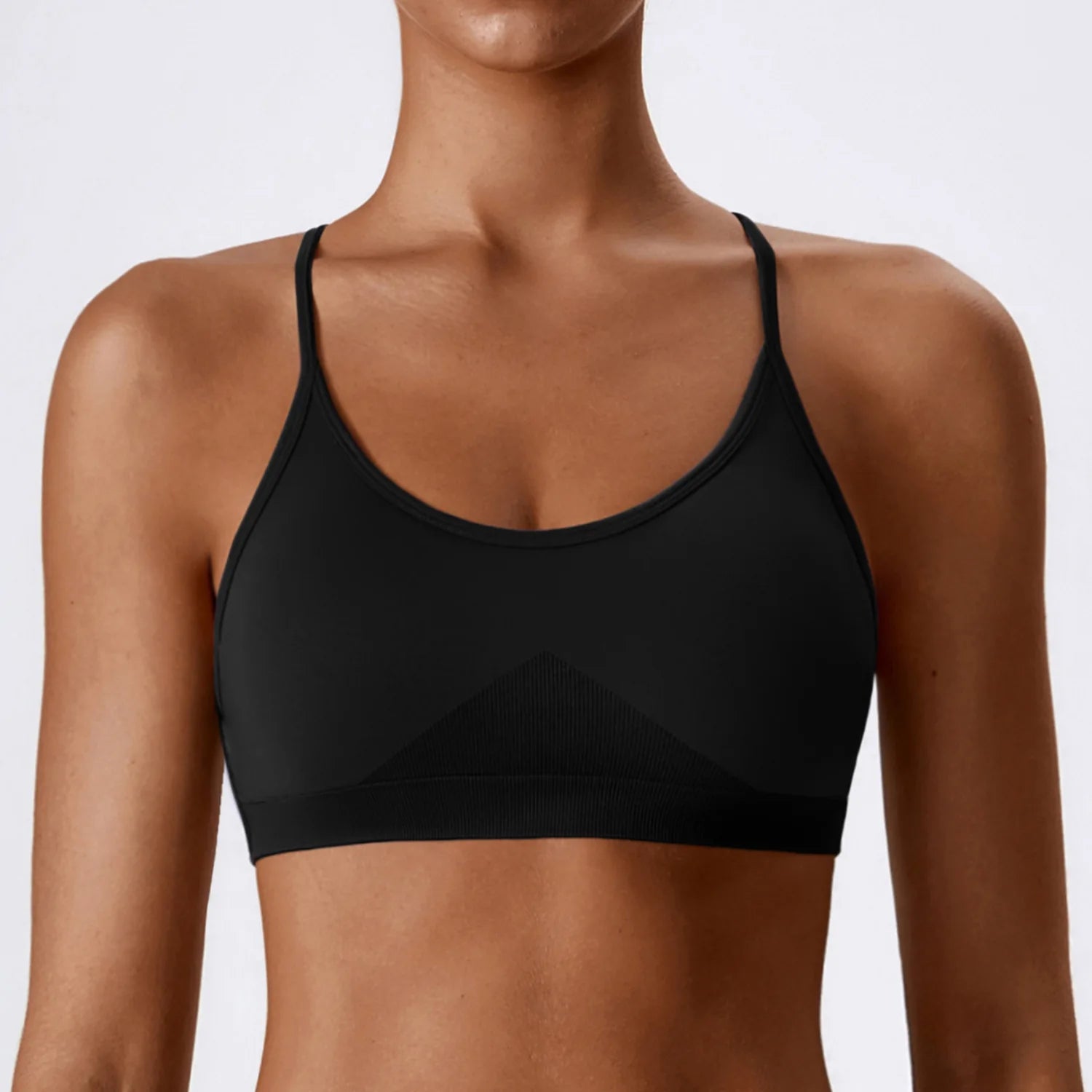 Cross Strap Sports Bra