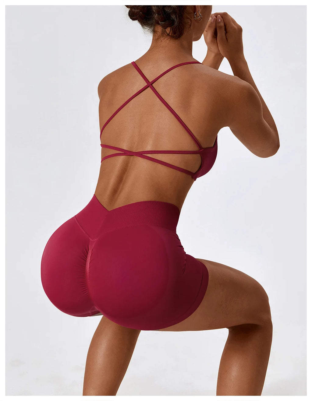 Cross Strap Sports Bra