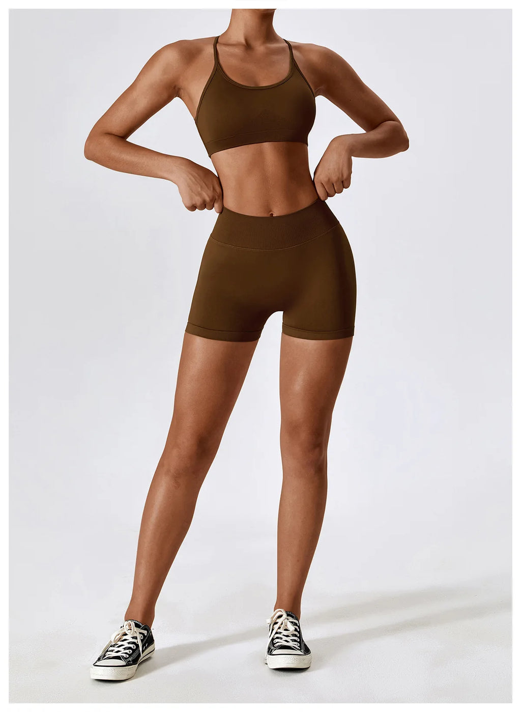 Cross Strap Sports Bra