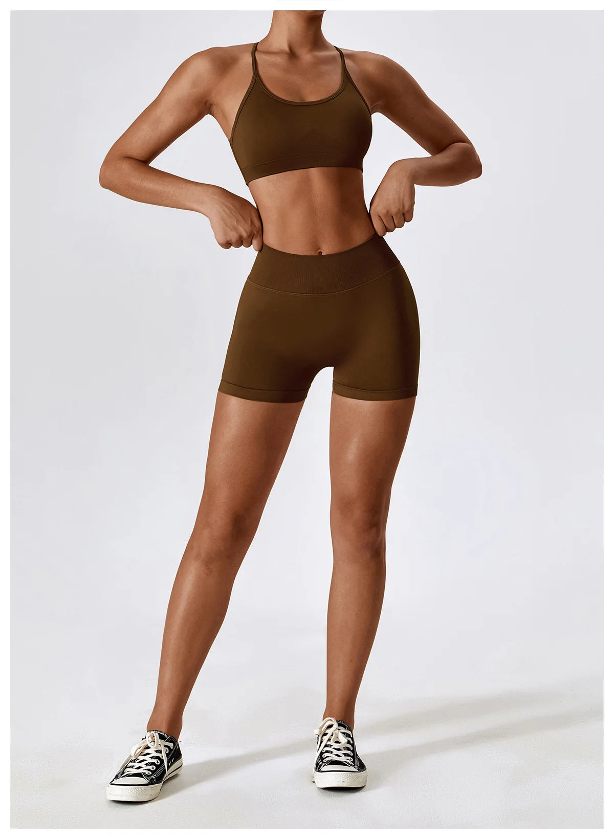 Cross Strap Sports Bra