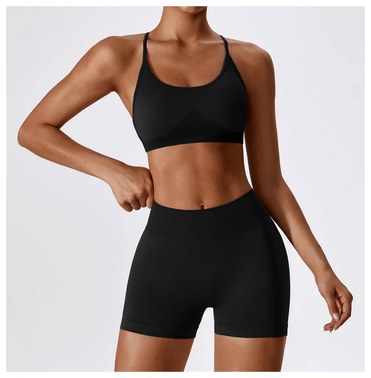 Cross Strap Sports Bra