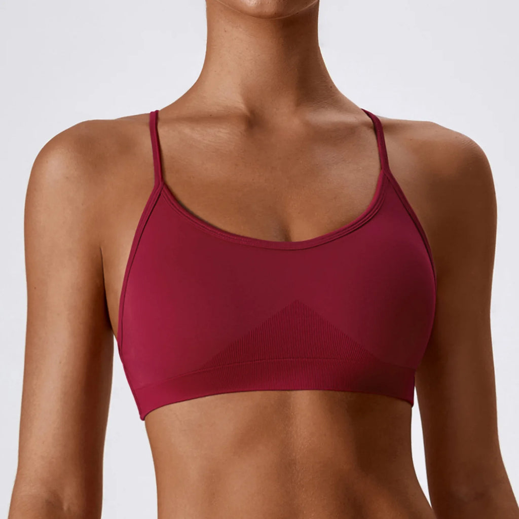 Cross Strap Sports Bra