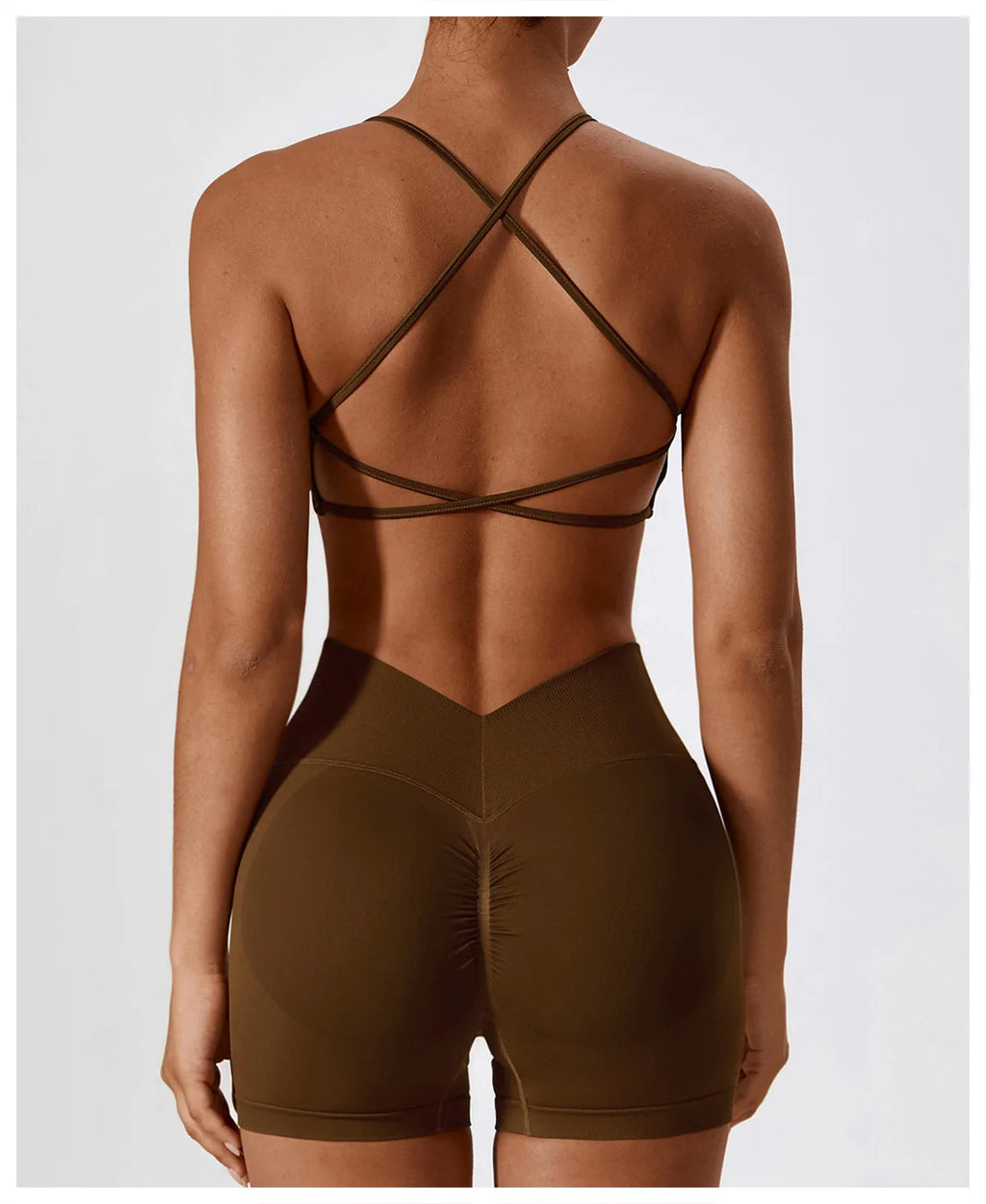 Cross Strap Sports Bra