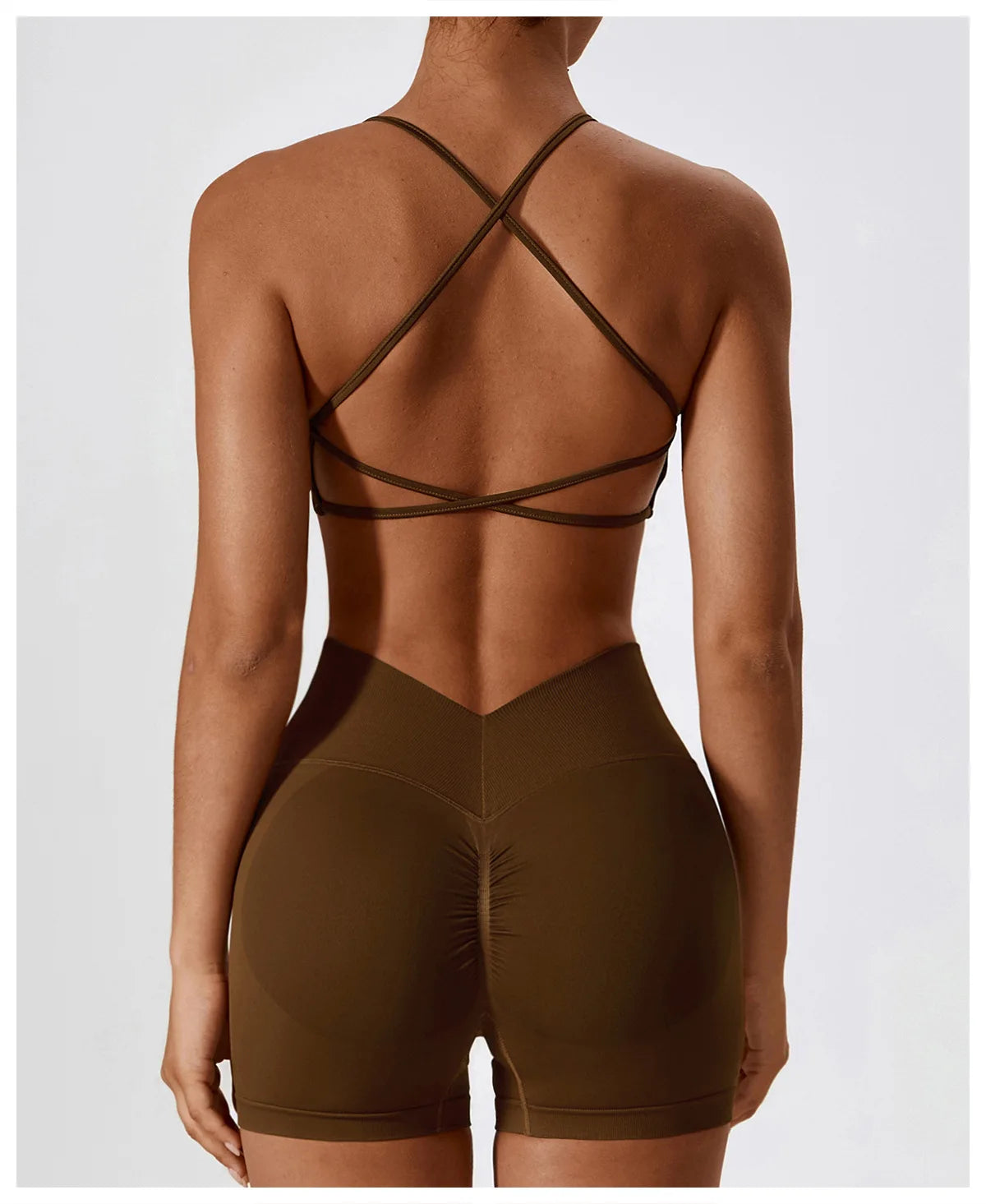 Cross Strap Sports Bra