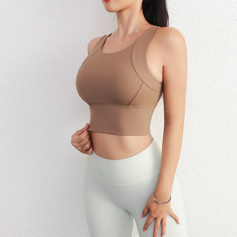 Sport Fixed Chest Pad Bra