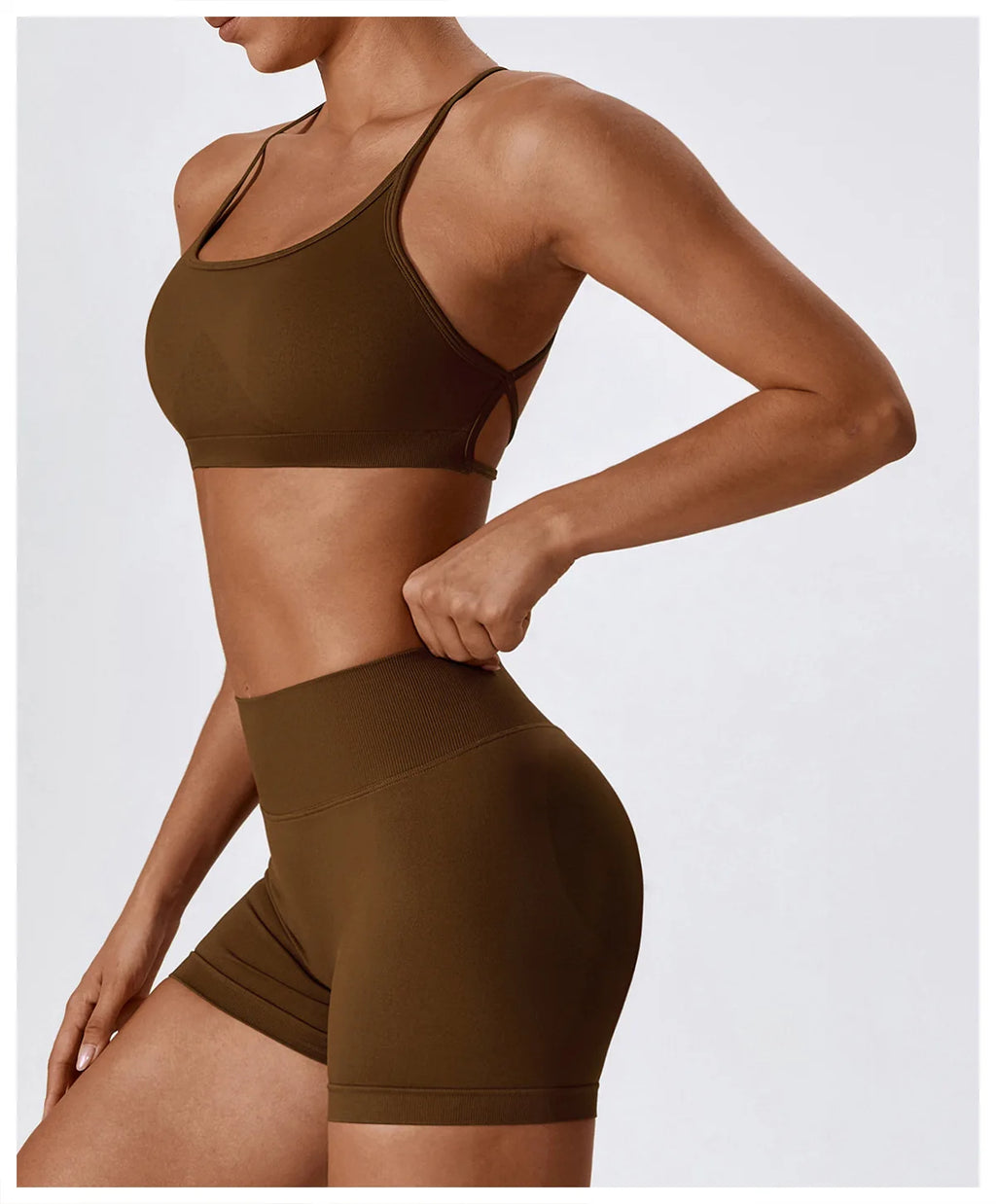 Cross Strap Sports Bra