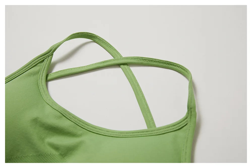 Cross Strap Sports Bra