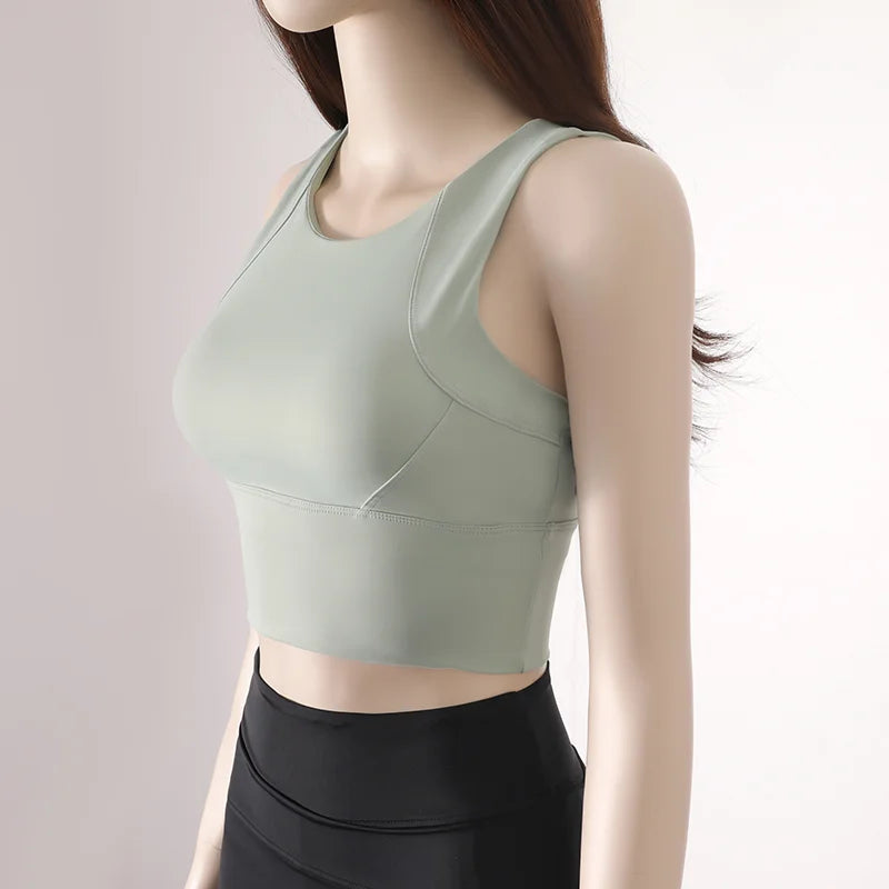 Sport Fixed Chest Pad Bra